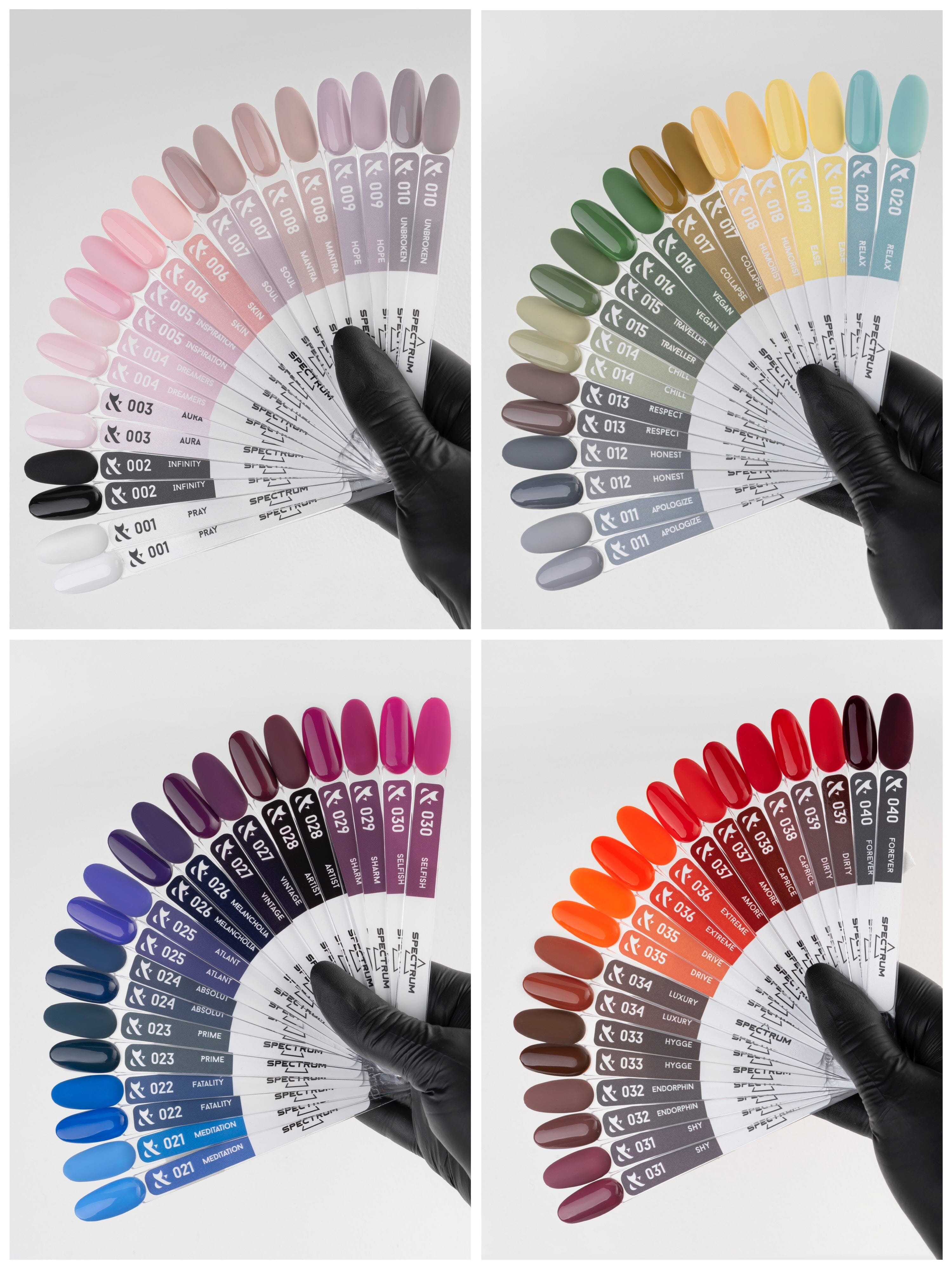 F.O.X SHOT Spectrum 001 & 040 Eyeshadow Set - 5ml Waterproof Long-Lasting Liquid Eyeshadow for Party, Night Out & Special Occasions