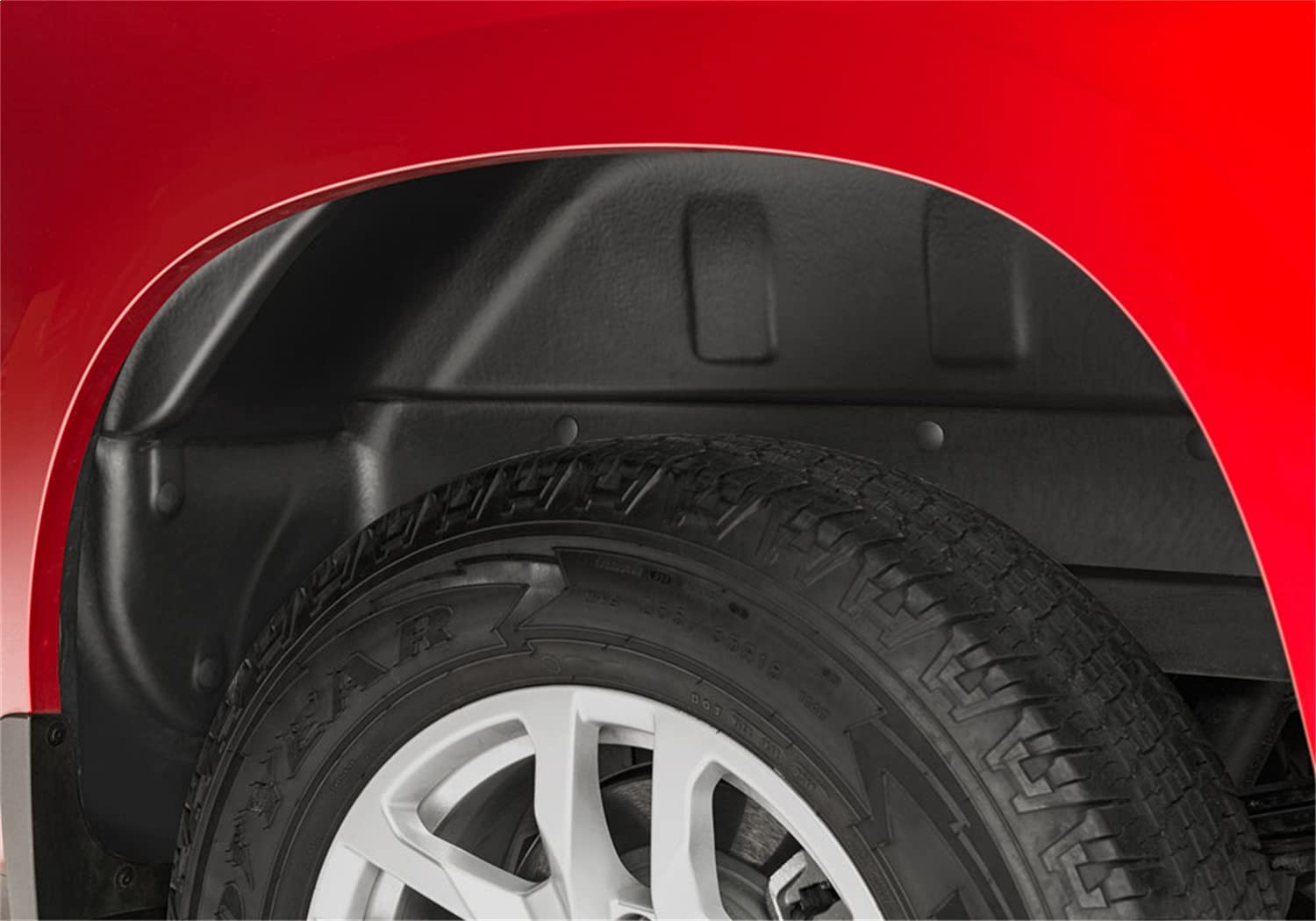 Durable Rear Wheel Well Liners WWF25099 - Heavy-Duty Protection for Trucks & SUVs - Perfect for Off-Roading & All-Weather Driving