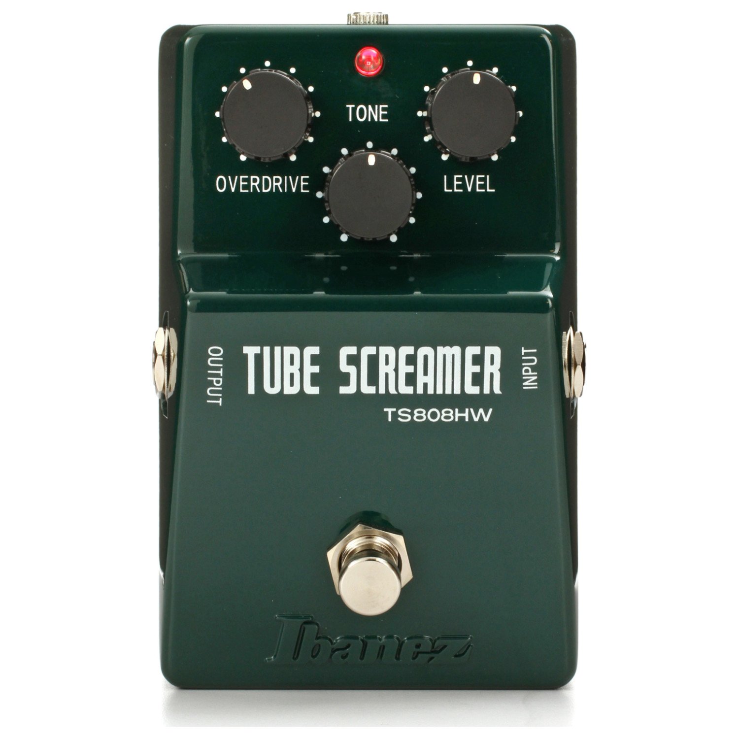 Ibanez TS808HW Hand Wired Tube Screamer Overdrive Guitar Effects Pedal - Vintage Tone for Blues, Rock & Studio Recording