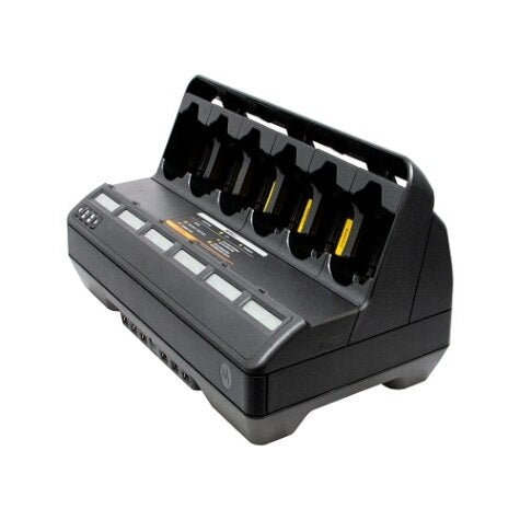 Motorola PMPN4591 IMPRES 2 Multi-Unit Fast Charger for Walkie Talkies - Perfect for Business, Security & Outdoor Communication