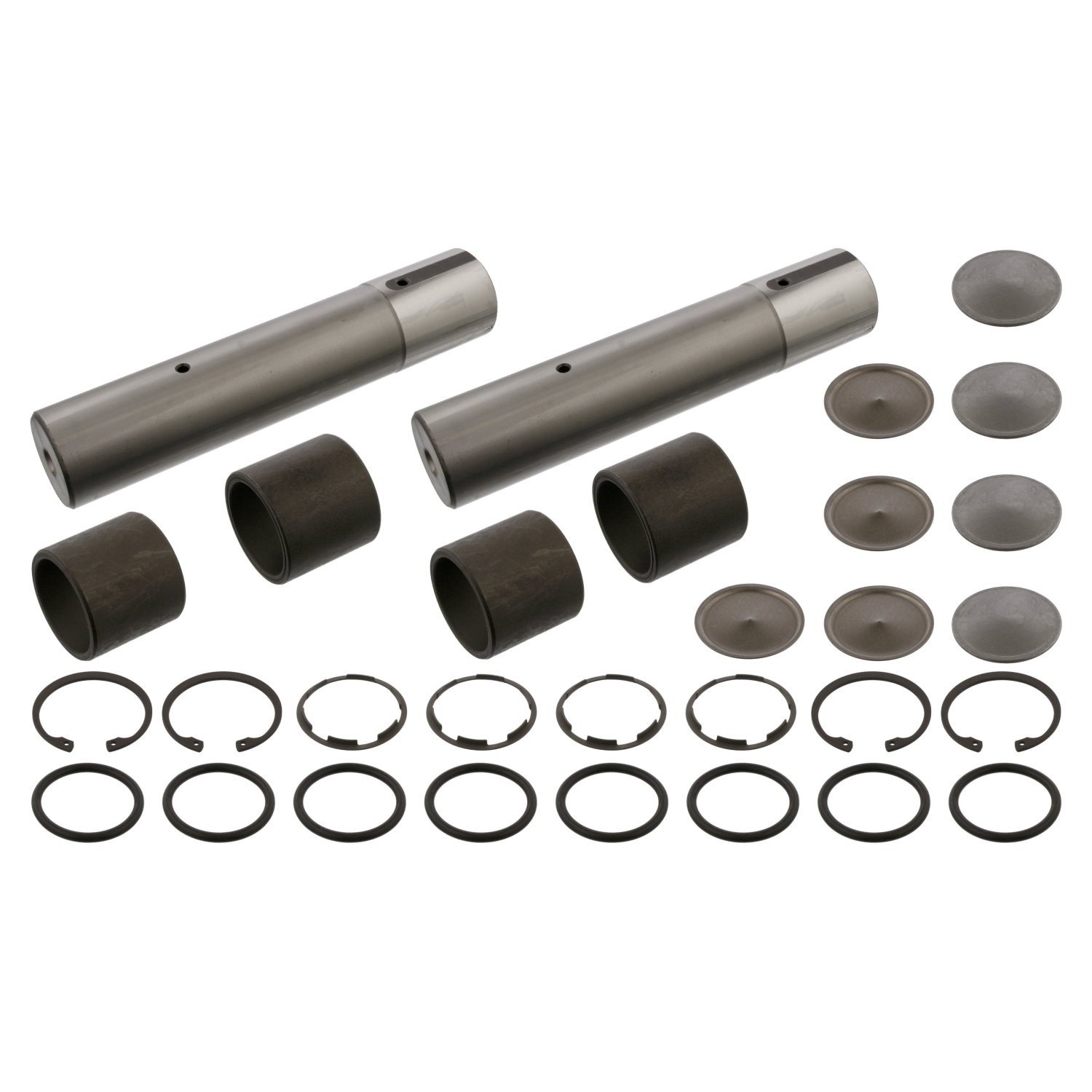 Febi Bilstein 06007 King Pin Set Without Thrust Bearing - Double Set (Pack of 1) | Heavy-Duty Suspension Replacement for Trucks & Trailers | Ideal for Off-Road & Commercial Vehicle Maintenance