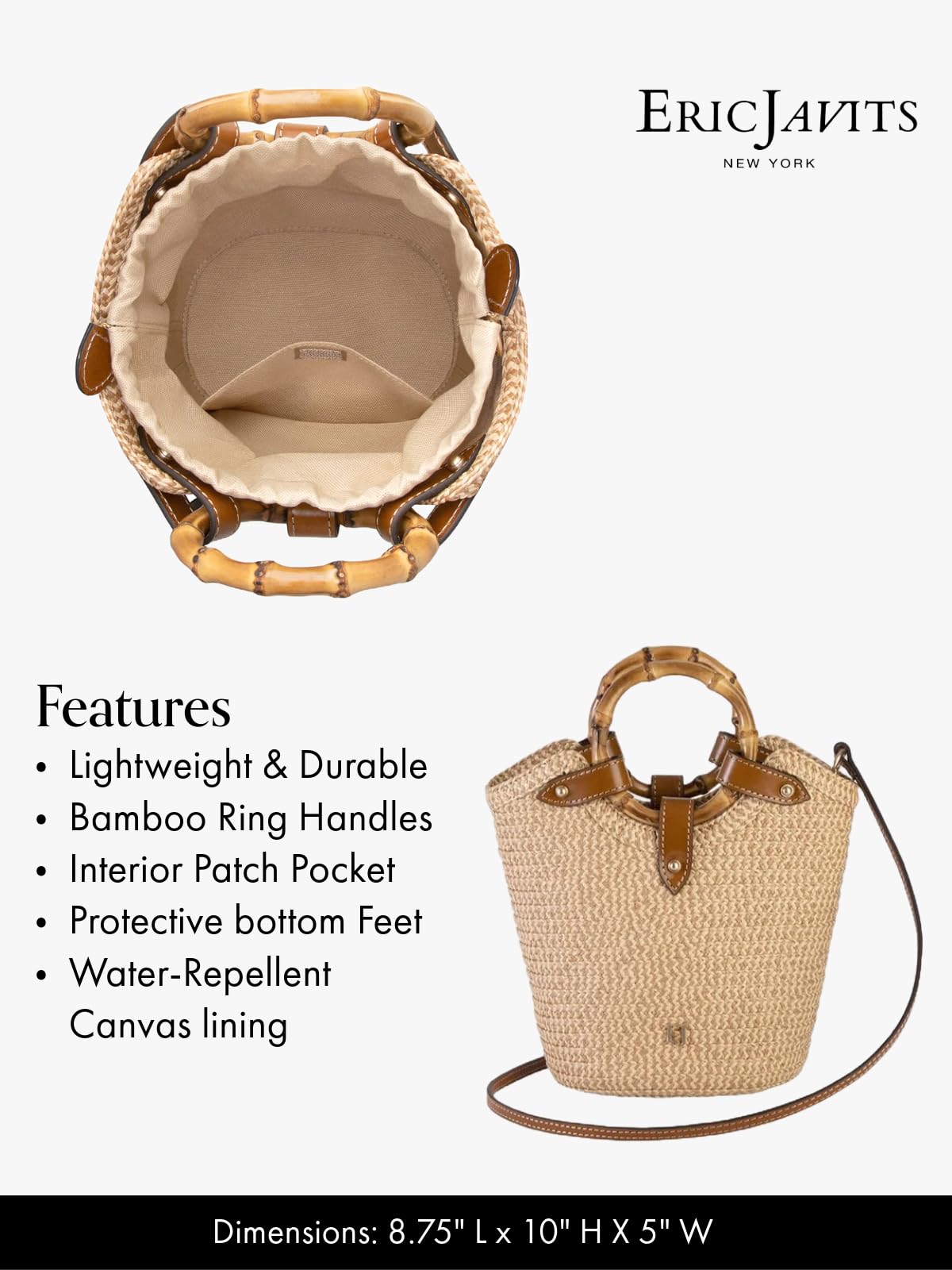 Eric Javits Mini My Way Crossbody Purse - Stylish Small Crossbody Bags for Women | Fashionable Designer Crossbody Handbags | Perfect for Everyday Use, Travel & Date Nights