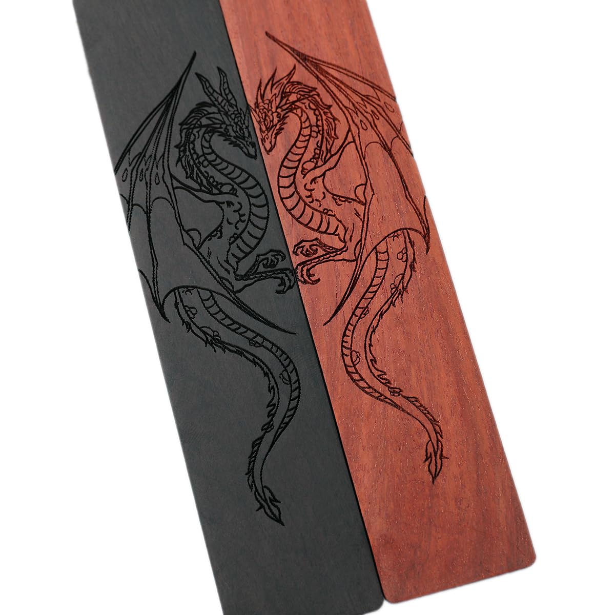 Dragon Bookmark for Men & Kids - Cool Fantasy Bookmark Gift for Readers, Book Lovers, Boys & Adults - Perfect for Reading, Gifts, & Book Accessories (Dragon Design)