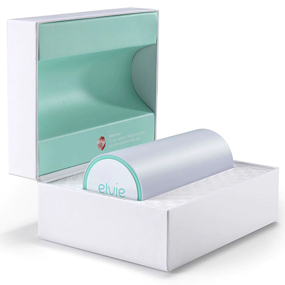 Elvie Kegel Exerciser & Tracker - Smart Pelvic Floor Trainer with App Tracking for Women's Health | Perfect for Postpartum Recovery & Bladder Control at Home or Gym
