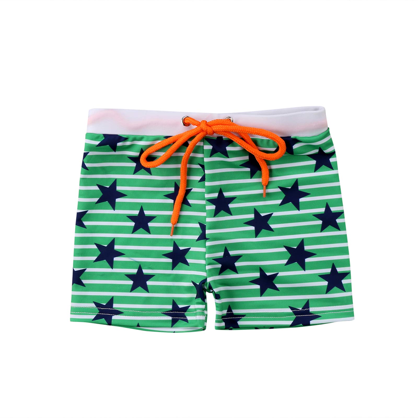 Boys Swim Trunks Striped Board Shorts for Toddlers 6M-6T - Beach & Pool Wear