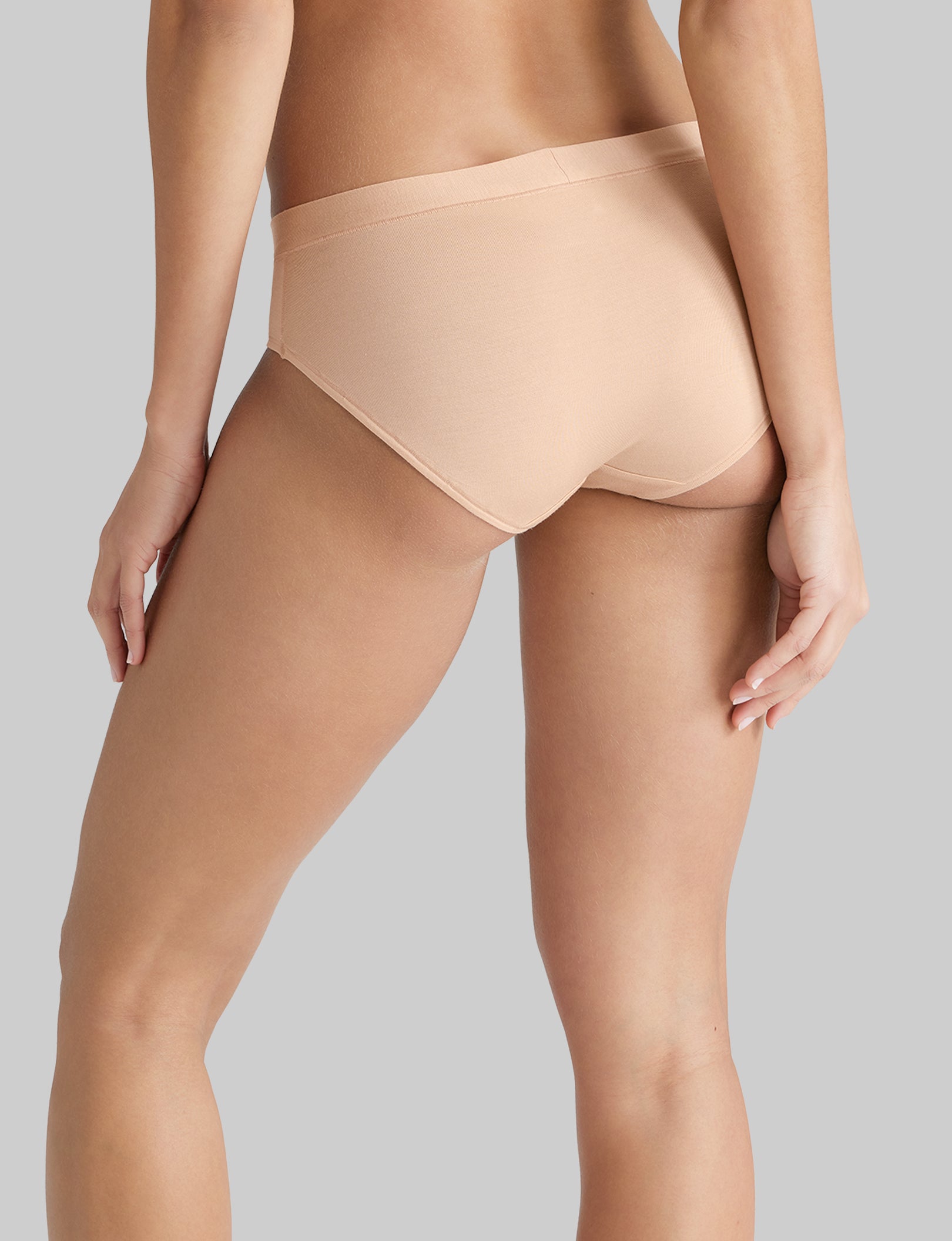 Women's Second Skin Brief Underwear - 6 Pack Soft Seamless Panties for Everyday Comfort | Perfect for Yoga, Workout & Lounge Wear