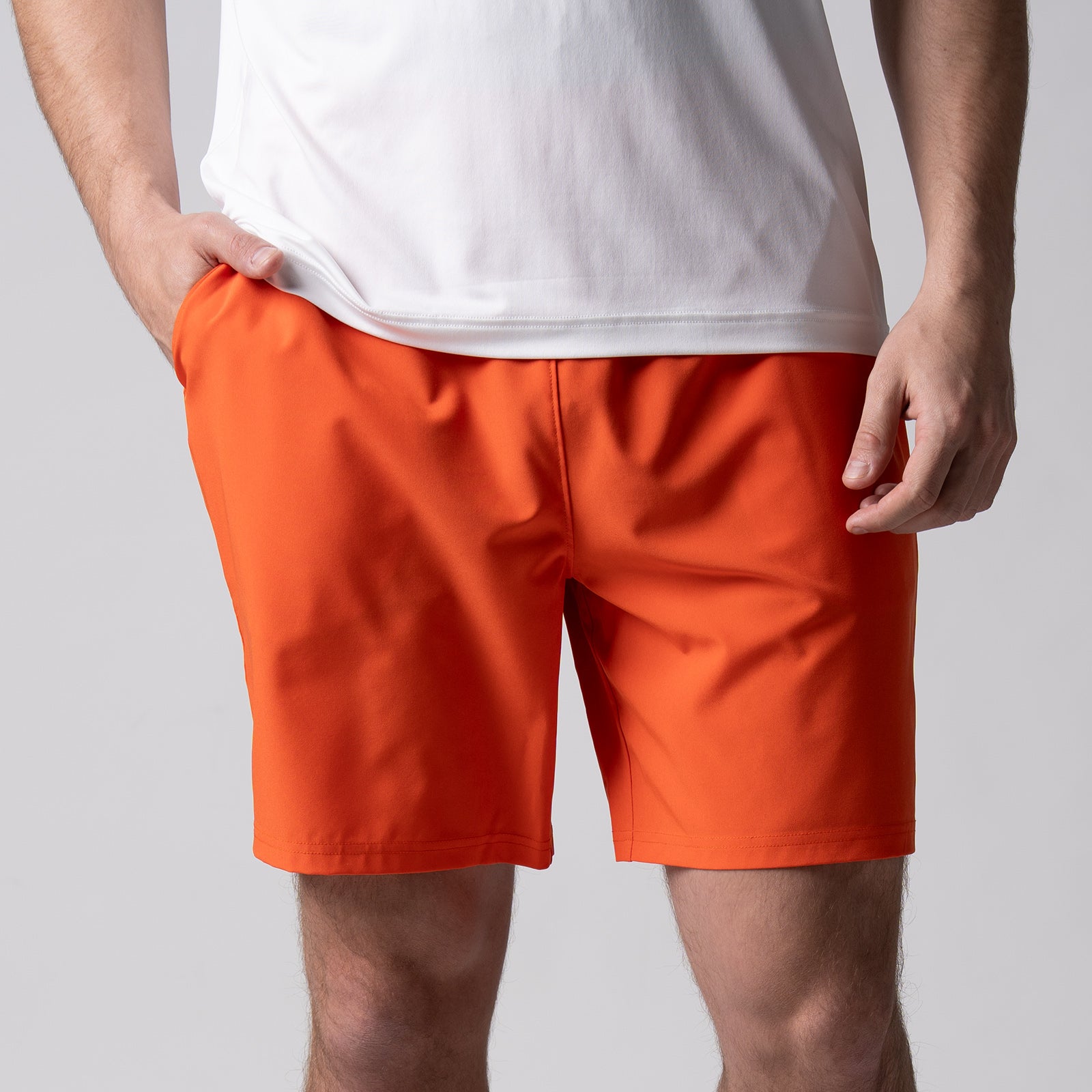 Men's Woven Shorts - 7-Inch Inseam Comfortable Casual Summer Shorts for Outdoor Activities, Beach, and Travel