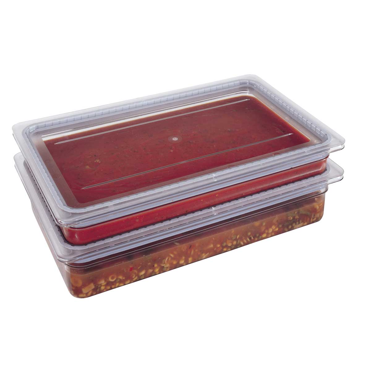 Cambro 12CW135 Camwear Full Size Food Pan - Clear 2.5