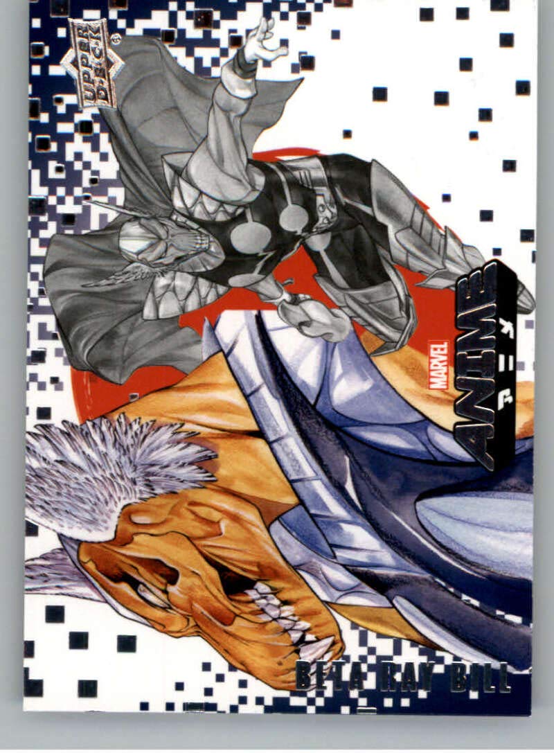 2020 Upper Deck Marvel Anime Non-Sport Trading Card #47 Beta Ray Bill - Collectible for Marvel Fans, Perfect for Trading & Display