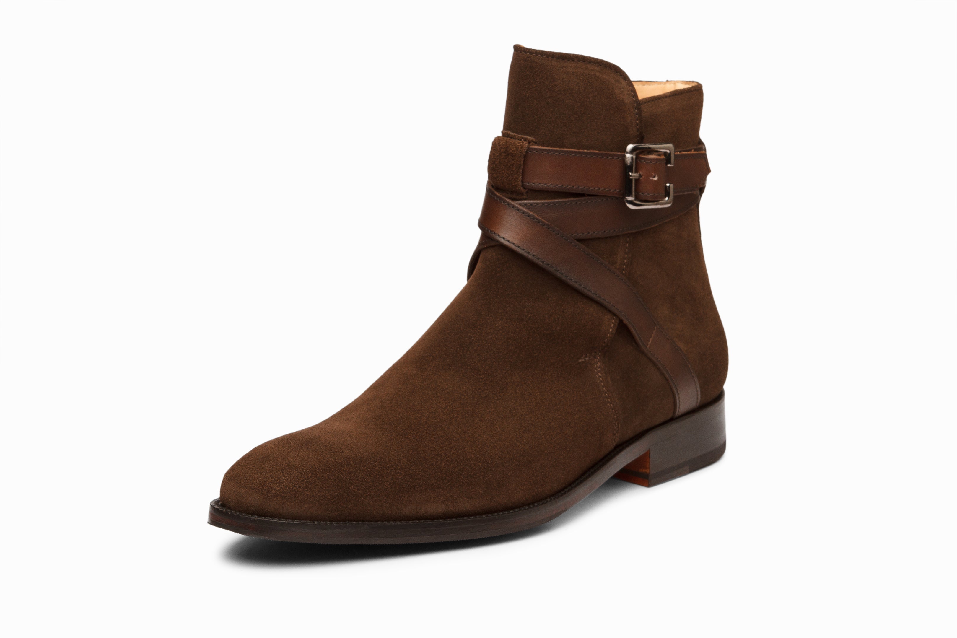 Stylish Dark Brown Suede Jodhpur Boots for Men & Women | Comfortable Ankle Boots for Casual Wear, Western Fashion & Horse Riding | Premium Leather Footwear