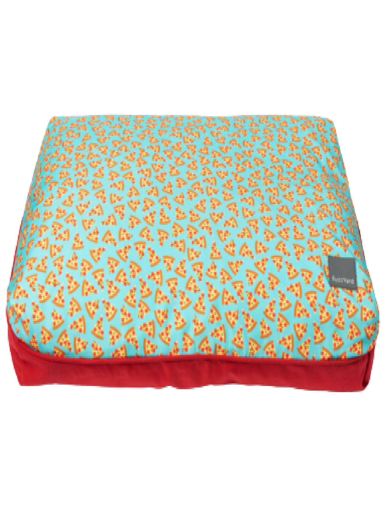 FuzzYard Big Dreamer Pet Pillow - Soft & Cozy Dog Bed in 3 Sizes (Small, Medium, Large) - Perfect for Pets Who Love Pizza - Ideal for Couch, Bedroom, or Travel Use