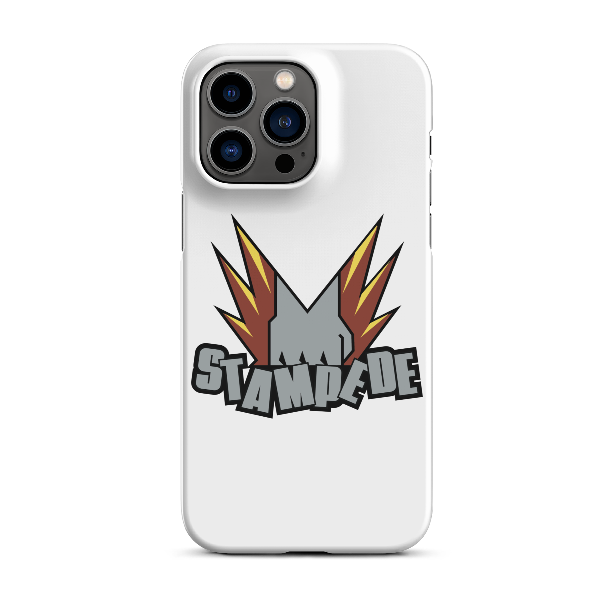 Zoo Jitsu Fighters Stampede iPhone Snap Case - Durable Protective Cover for iPhone 6/7/8/X/11/12/13/14 - Perfect for Gaming Fans & Anime Lovers - Great Gift for Birthday, Christmas & Cosplay Events