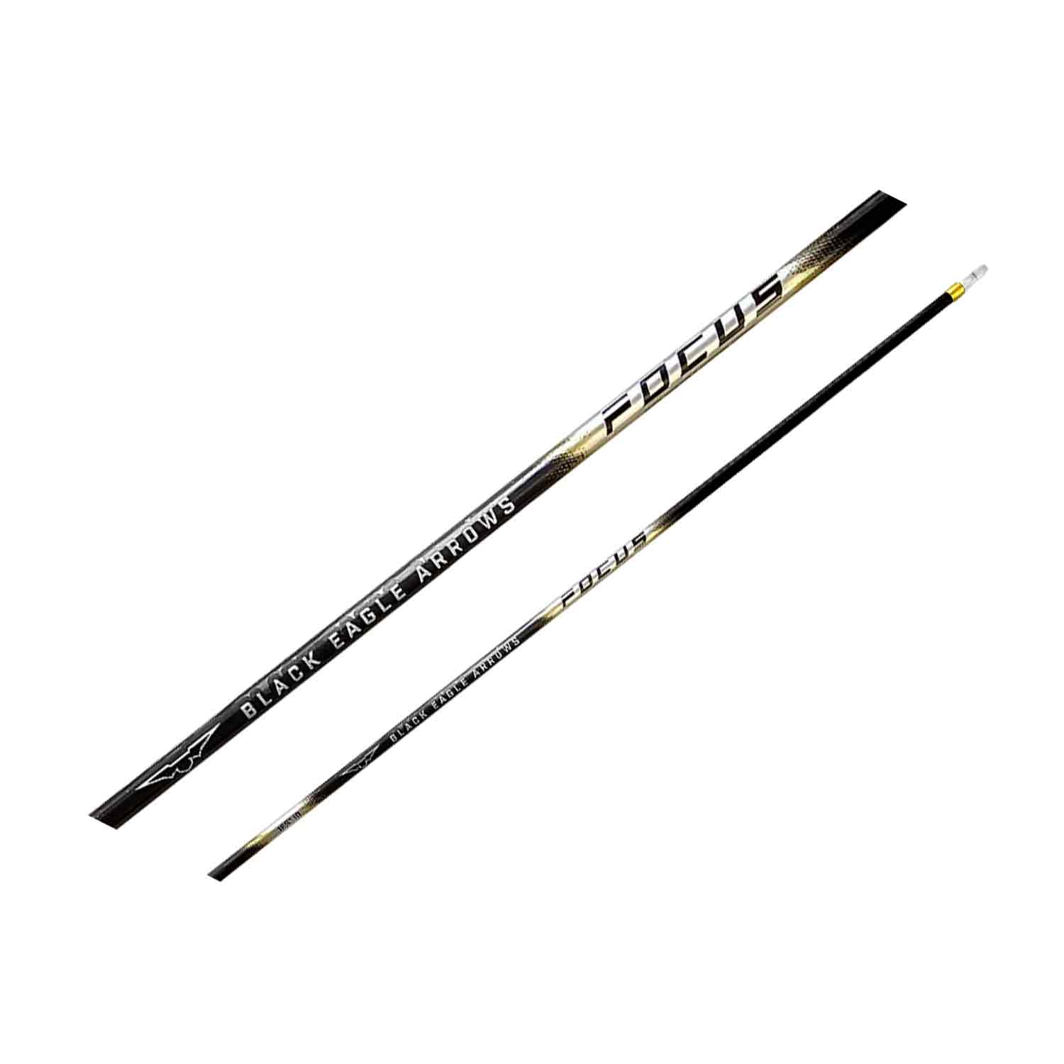 Black Eagle FOCUS V1 .165 Carbon Arrow Shafts - High Performance Hunting Arrows for Target Practice & Bowhunting - Perfect for Archery Competitions and Outdoor Adventures