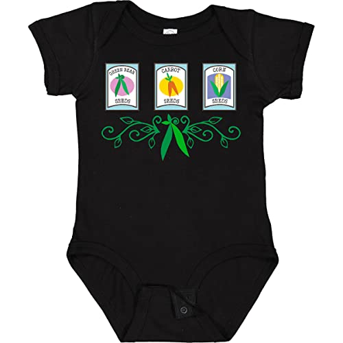 Inktastic Gardener Vegetable Gardening Baby Bodysuit - Cute Organic Cotton Onesie for Infants & Toddlers - Perfect Gift for Garden Lovers & Plant Enthusiasts - Ideal for Outdoor Activities, Family Photos & Nursery Decor