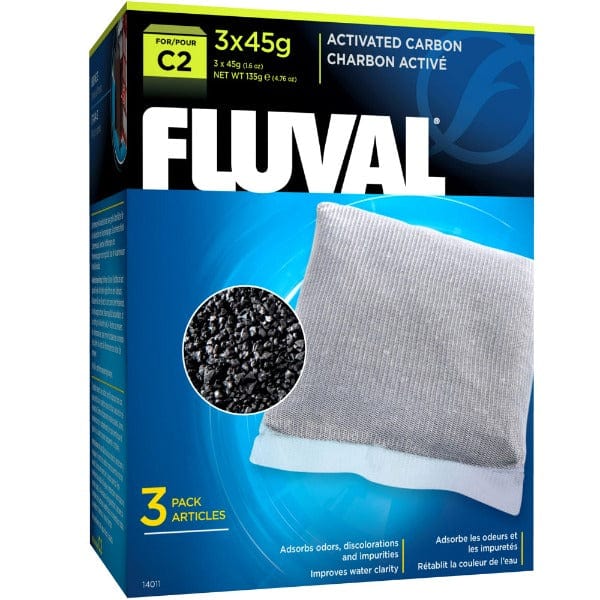 Fluval C Series Aquarium Filter Activated Carbon - Removes Impurities & Odors for Crystal Clear Water - Ideal for Freshwater & Saltwater Fish Tanks