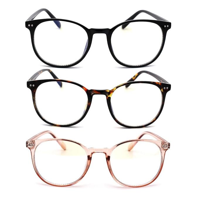 [3-pack] Black, Pink & Tortoise