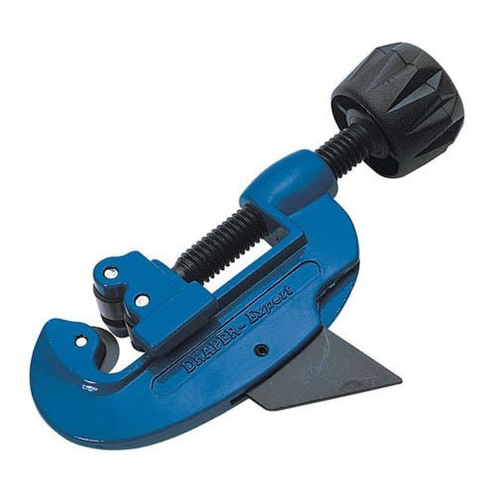 Draper Expert 10580 Professional Pipe Cutter - Heavy Duty Copper, Plastic & PVC Pipe Cutting Tool for Plumbing, HVAC & DIY Projects | Perfect for Home Repairs, Construction & Pipe Installation