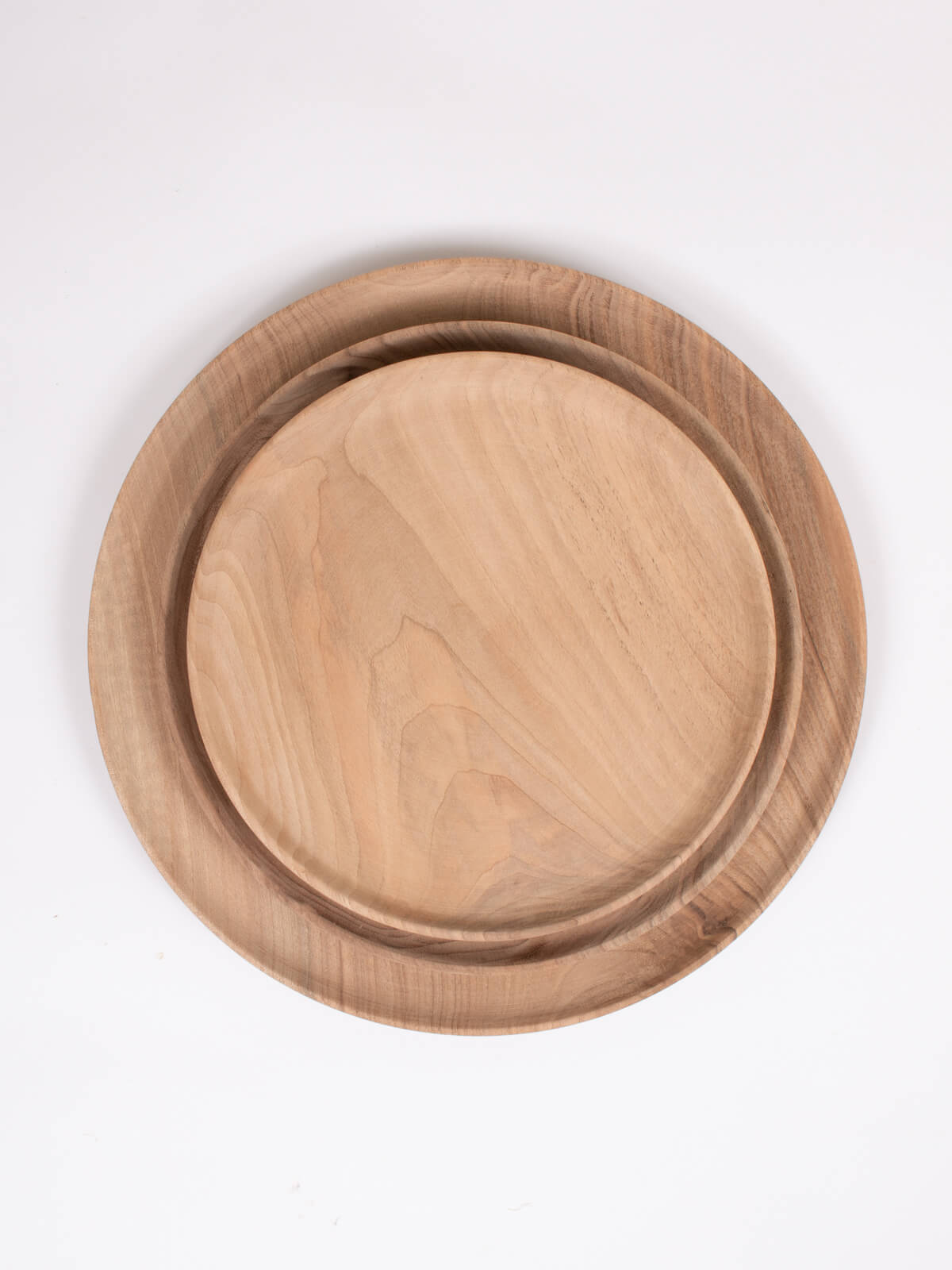 Handmade Walnut Wood Dinner Plates - Natural, Durable & Eco-Friendly for Everyday Dining & Special Occasions