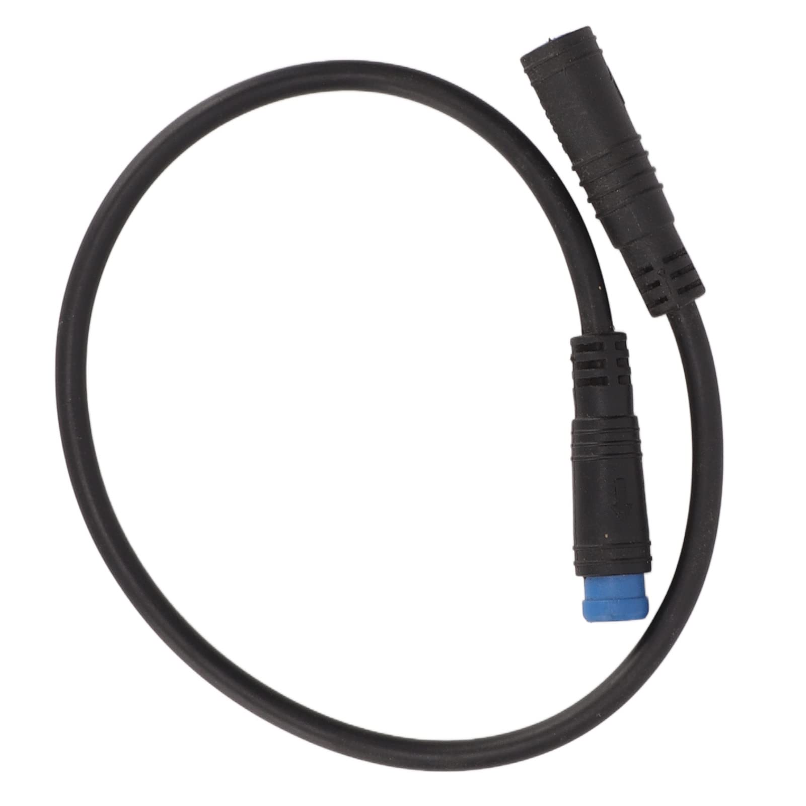 Waterproof 4 Pin Electric Bike Extension Cable - 24cm Male to Female Connector with Low Failure Rate & Wear Resistance - Perfect for E-Bike Battery & Motor Connections