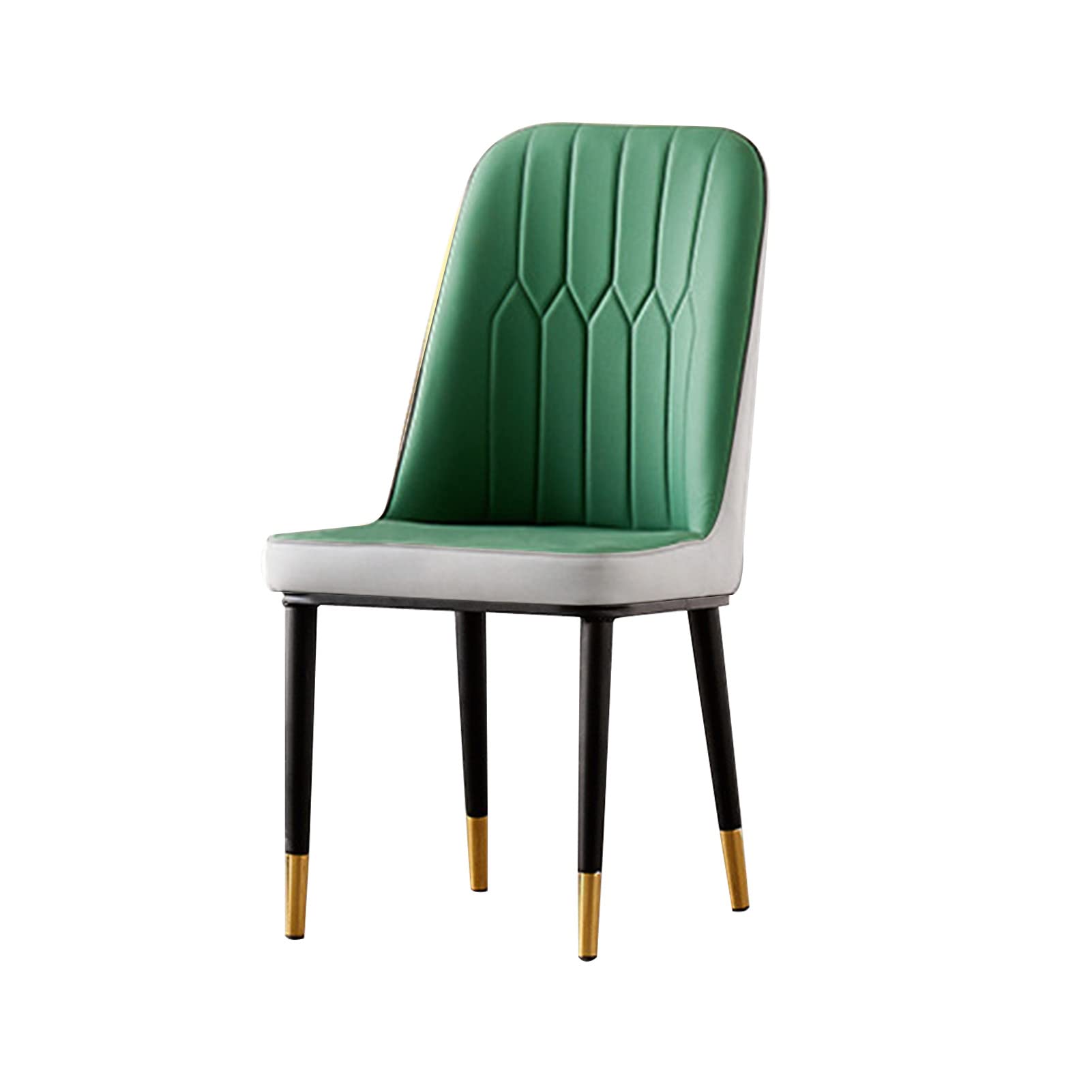 Nordic Modern Upholstered Dining Chair - Light Luxury Iron Frame with Backrest for Cafe, Restaurant, Office & Hotel Use - Perfect for Home Dining & Commercial Spaces