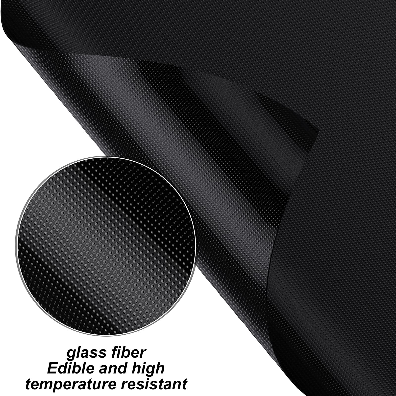 Premium Non-Stick Grill Mat Set of 5 - Heavy Duty Reusable BBQ Baking Mats for Charcoal, Gas & Electric Grills - 15.75 x 13 Inch Easy Clean Barbecue Accessories - Perfect for Backyard Cookouts, Camping & Outdoor Dining
