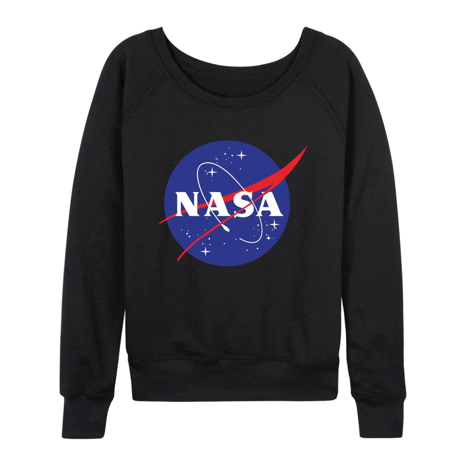 HYBRID APPAREL NASA Women's Lightweight French Terry Pullover Hoodie - Comfortable Casual Sweatshirt for Women, Perfect for Lounge Wear, Gym, and Everyday Outfits
