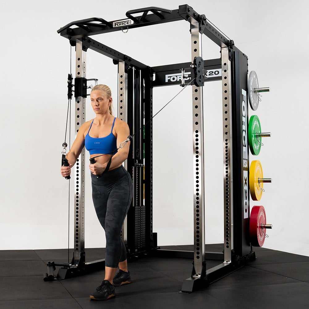 Force USA X20 All-In-One Home Gym Trainer - Strength Training Equipment for Full Body Workouts | Perfect for Home Fitness, Weight Lifting & Muscle Building