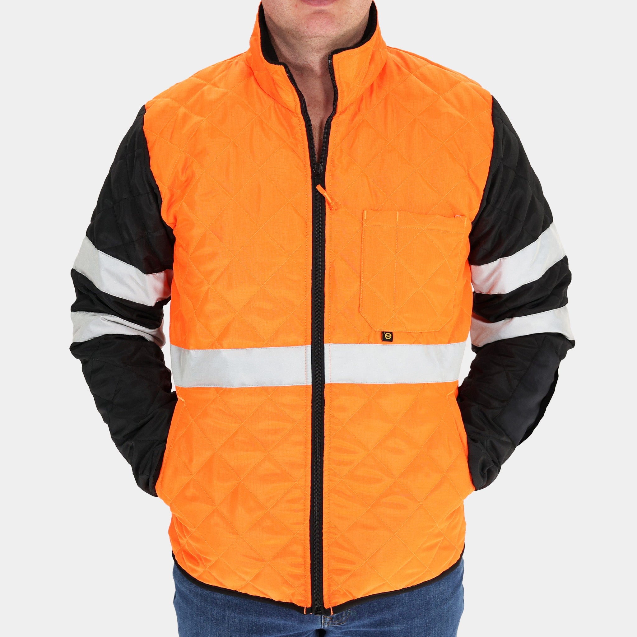 Agile Jacket - Lightweight Waterproof Outdoor Jacket for Men & Women in Orange | Perfect for Hiking, Running & Travel