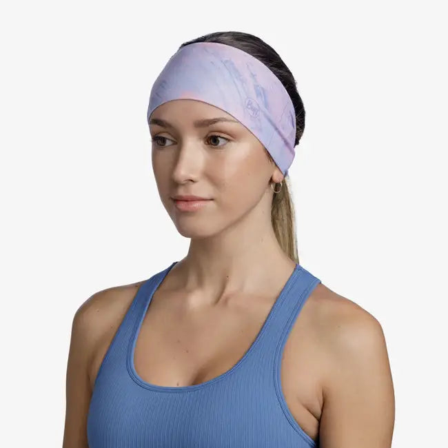 BUFF Coolnet UV Ellipse Headband - Moisture Wicking, Sun Protection & Breathable for Running, Cycling, Hiking & Outdoor Sports