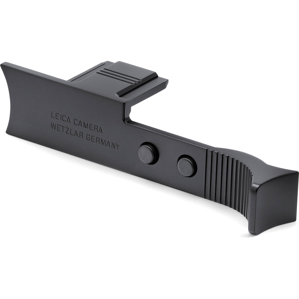Leica Q3 Thumb Support - Aluminum Black Grip for Enhanced Comfort & Stability | Perfect for Street & Travel Photography