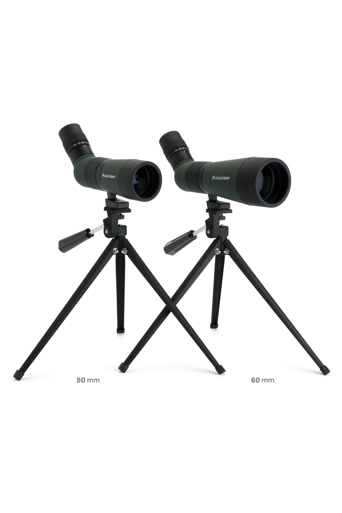 LandScout 10-30x50mm Angled Zoom Spotting Scope with Tabletop Tripod - Perfect for Bird Watching, Hunting, and Outdoor Adventures
