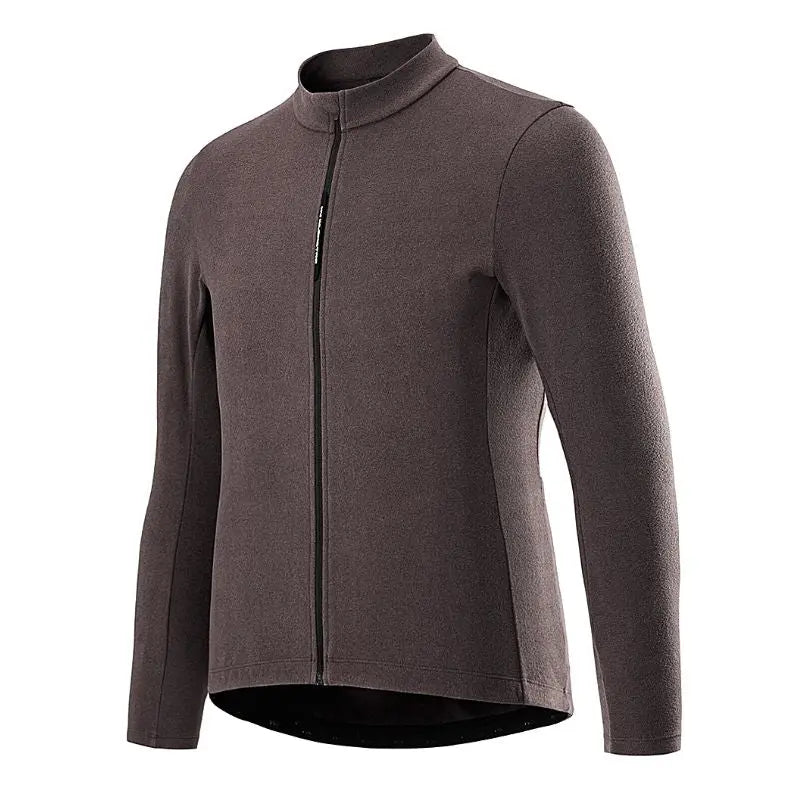 Men's Windproof Thermal Fleece Cycling Jacket - Winter Bike Riding Gear for Outdoor Sports & Commuting