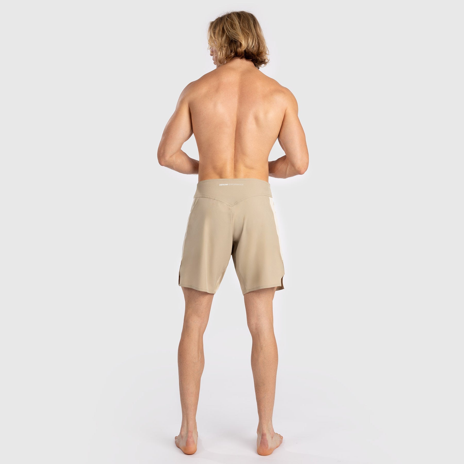 Venum Tempest Men's MMA Fight Shorts - Breathable & Lightweight Training Shorts for Boxing, Muay Thai, BJJ - Beige/Sand - Perfect for Gym, Martial Arts & Combat Sports Training