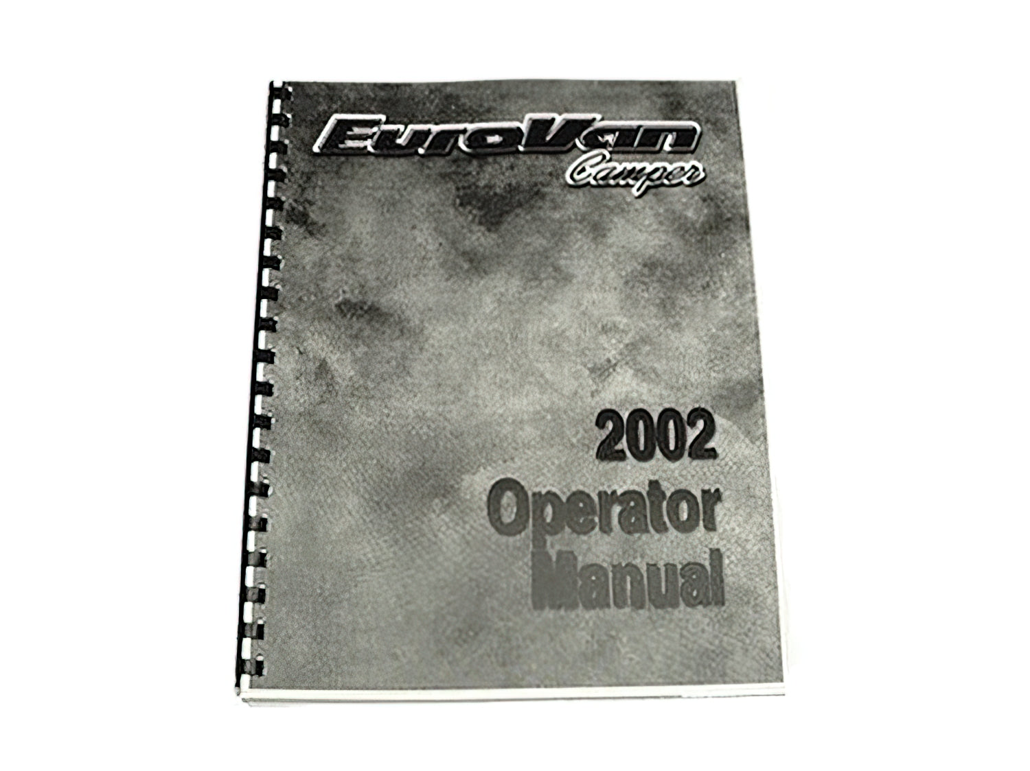2002 Eurovan Winnebago Owner's Manual - Complete Guide for RV Maintenance & Repairs | Perfect for DIY Enthusiasts & Road Trip Adventures