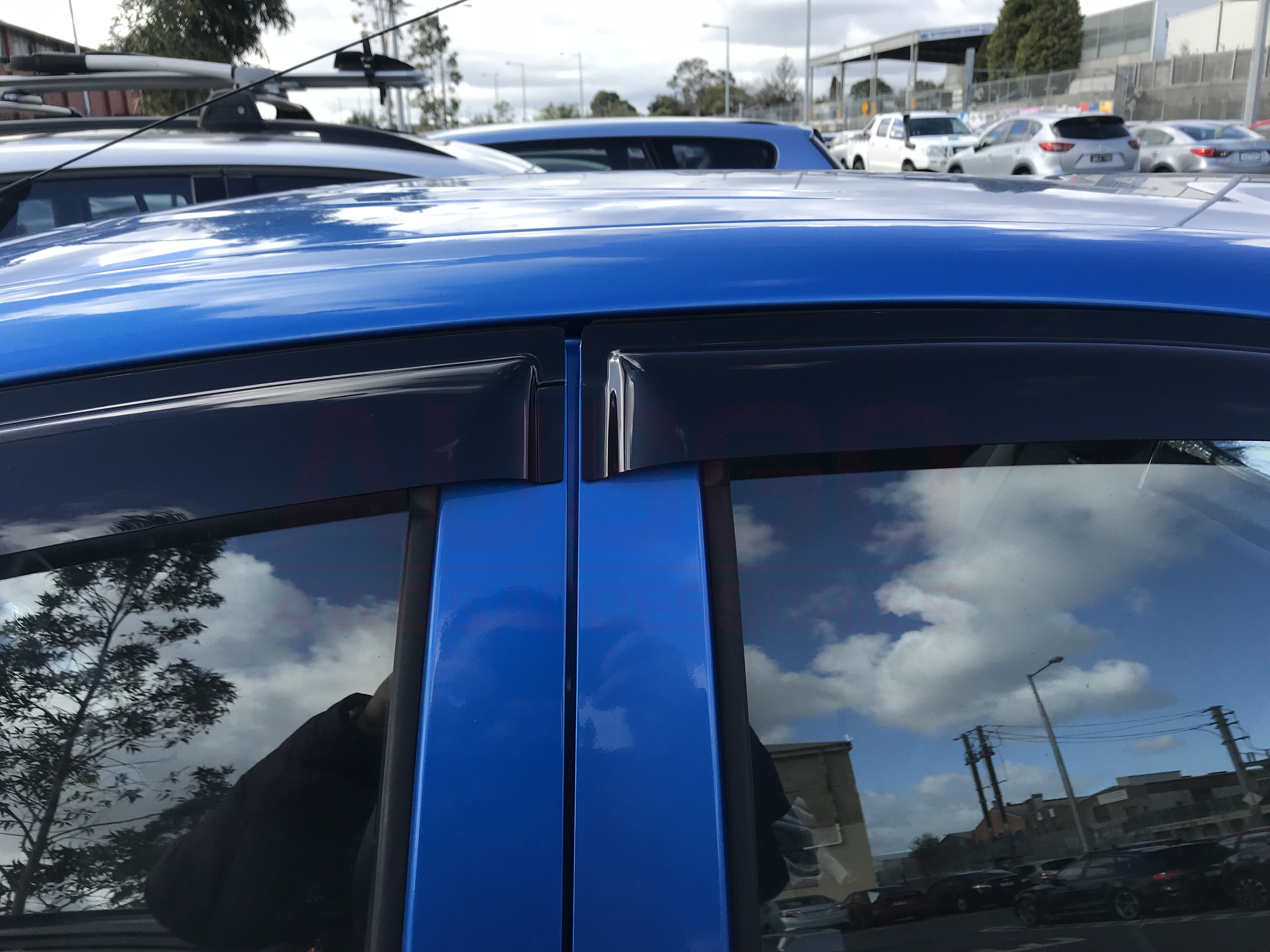 Weather Shields for Nissan Micra K12 2007-2010 | Car Window Rain Guards | Perfect for All-Weather Protection & Driving Comfort