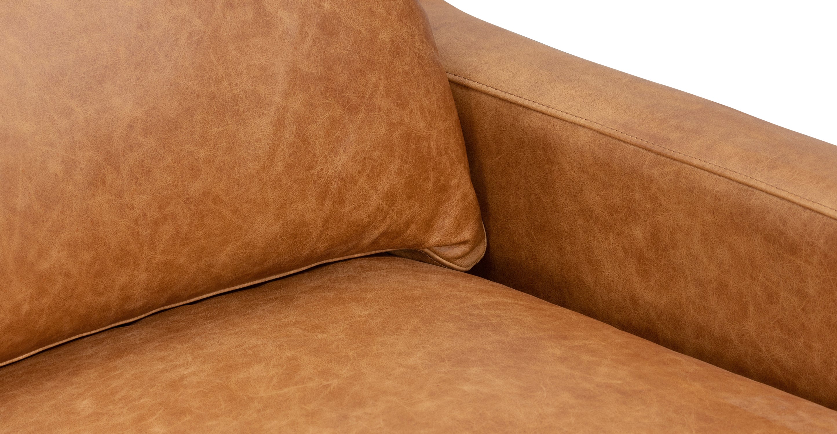 Luxury Sorrento Genuine Leather Sofa - Modern Comfort for Living Room, Office & Lounge - Perfect for Home Decor & Relaxation