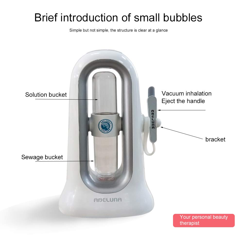 Professional Water Oxygen Jet Beauty Machine - Multifunctional Facial Suction & Hydrodermabrasion Device for Deep Skin Cleansing & Care | At-Home Spa Treatment & Salon-Grade Skincare