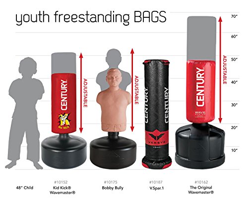 Century Bobby Bully Punching Bag for Kids - Youth Training Dummy for Boxing, Kickboxing & Martial Arts | Freestanding Body Opponent Bag | Perfect for Home Gym, Kids Fitness & Self-Defense Training