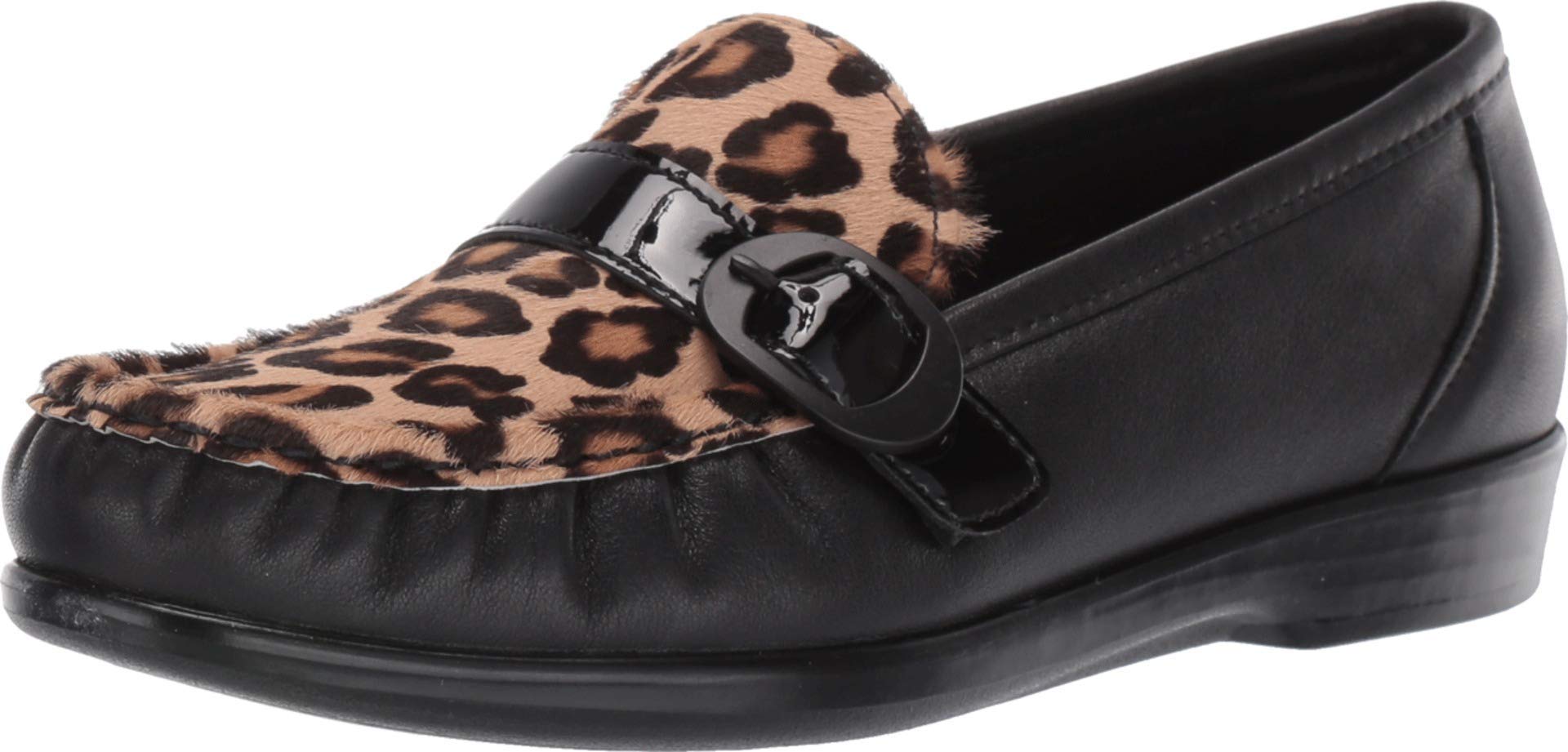 SAS Women's Taylor Comfort Wedge Slip-On Shoes with Tassels - Genuine Leather Upper for Casual Wear, Office & Travel - Comfortable Walking Shoes for Women
