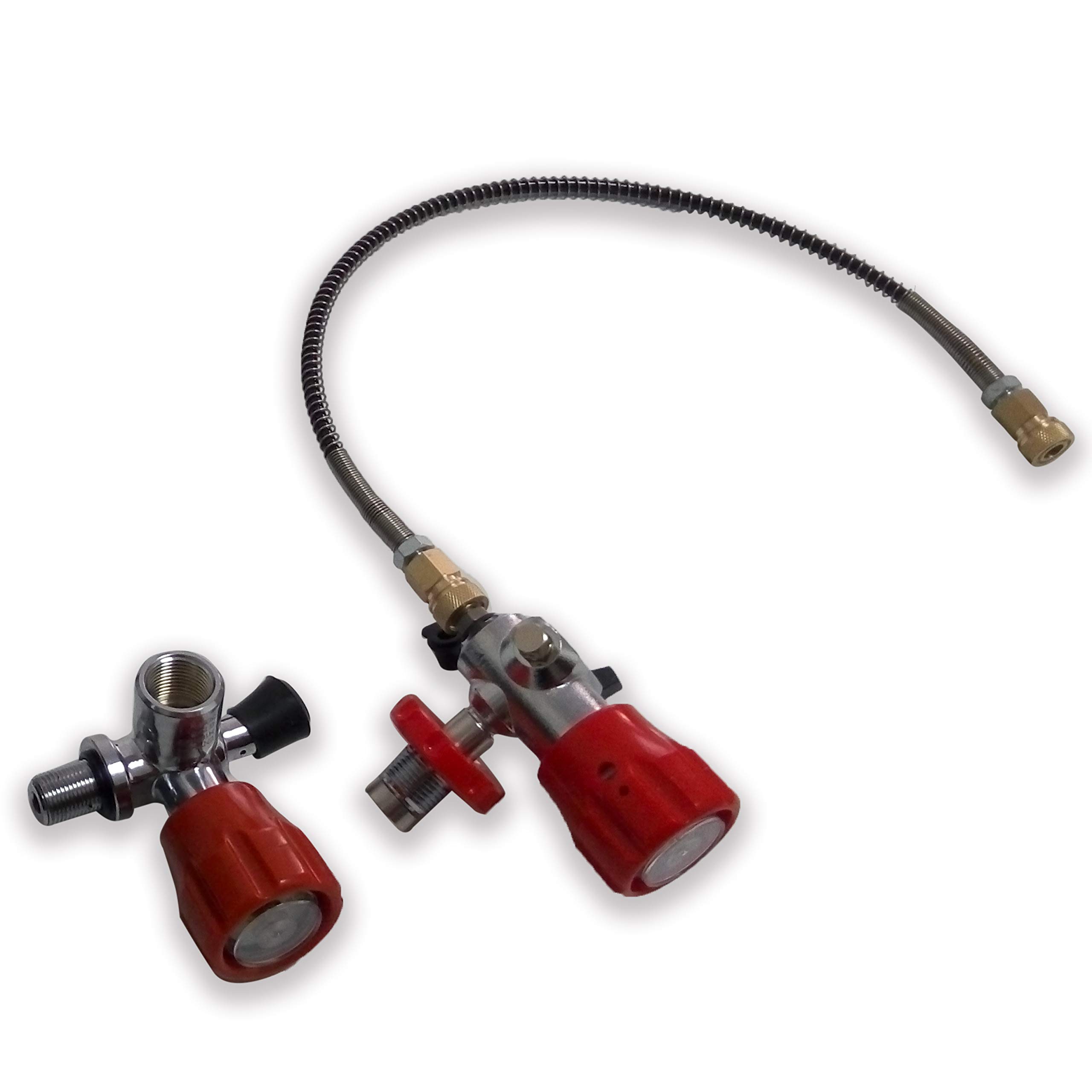 Acecare PCP Air Tank Fill Valve 300bar 30MPa M18x1.5 Thread for Paintball & PCP Air Rifles | High Pressure Airgun Charging Station for Shooting Sports & Outdoor Activities
