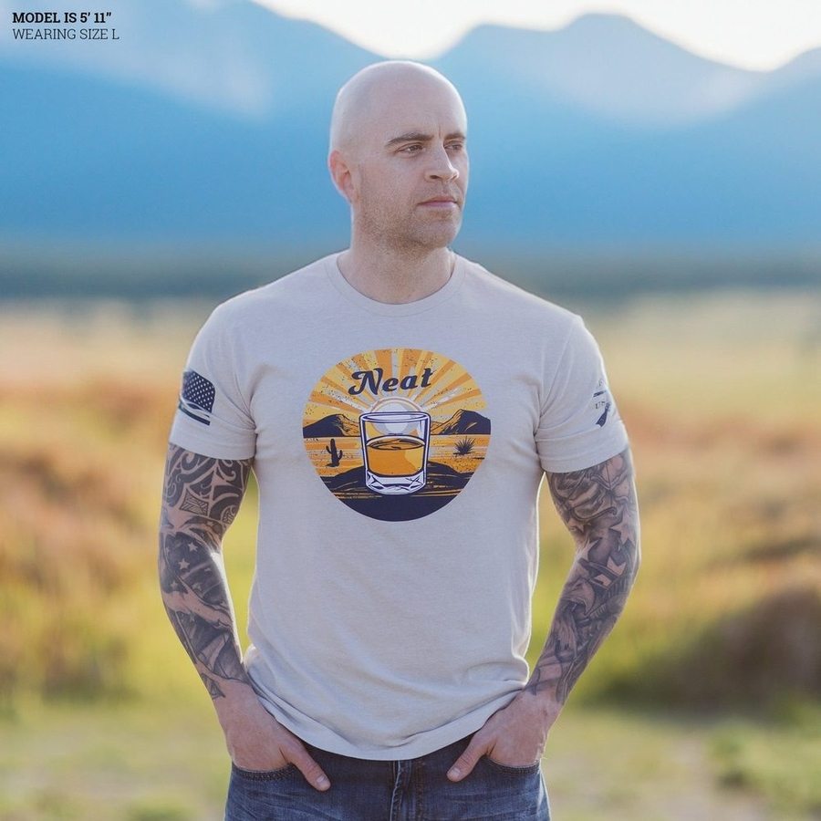 Stylish Whiskey T-Shirt for Men - Soft Cotton Graphic Tee - Perfect for Casual Wear, Bar Hopping & Whiskey Lovers