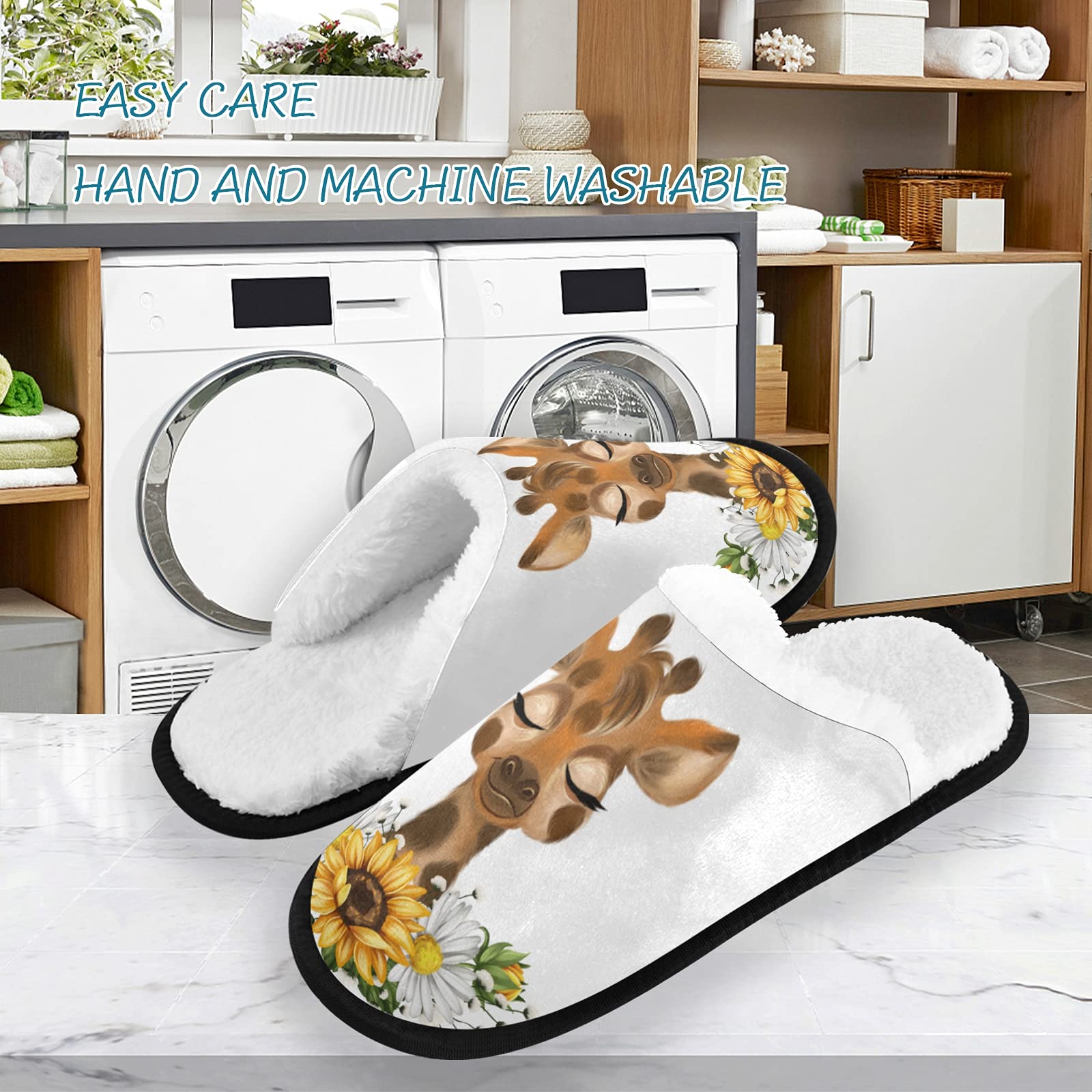 Comfortable Memory Foam Slippers for Women & Men - Soft Non-Slip Indoor House Shoes with Arch Support - Perfect for Home, Bedroom, Hotel, Travel & Spa Relaxation