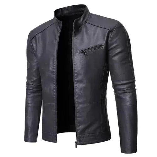 Men's Slim Fit Motorcycle Jacket - Lightweight Protective Riding Gear for Street Bikes & Cruisers | Perfect for Commuting & Weekend Rides
