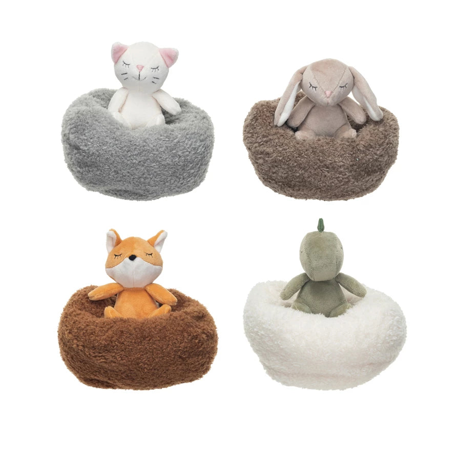 Mini Bean Bag Plush Animal Toy - Soft & Cuddly Stuffed Animals for Kids, Perfect for Playtime, Gifts & Nursery Decor