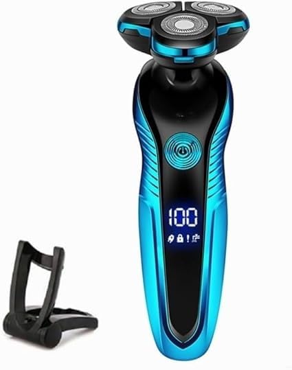 Best Electric Shavers for Men - Rechargeable & Washable Wet/Dry Beard Trimmer & Hair Clipper - Perfect for Travel, Home & Gym Use