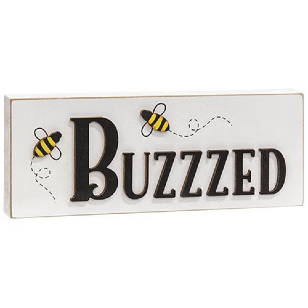 Buzzzed Wooden Block - Premium Natural Wood Building Blocks for Kids - Perfect for Creative Play, STEM Learning, and Home Decor