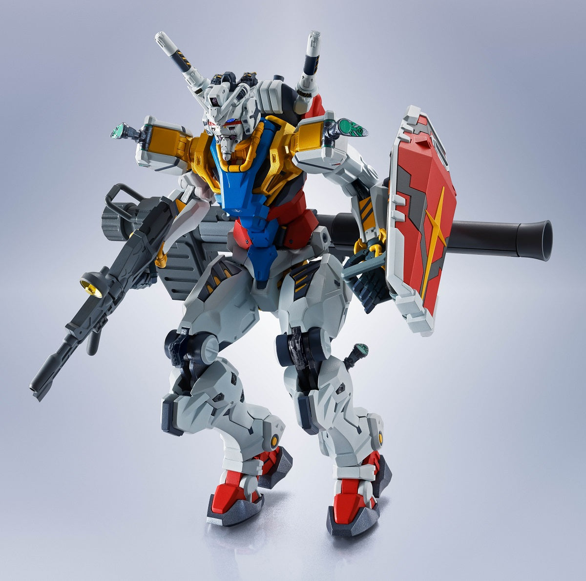 Bandai Metal Robot Spirits Gundam RX-78-02 White Action Figure Collectible Model - Perfect for Anime Fans, Gundam Collectors & Display Showcase