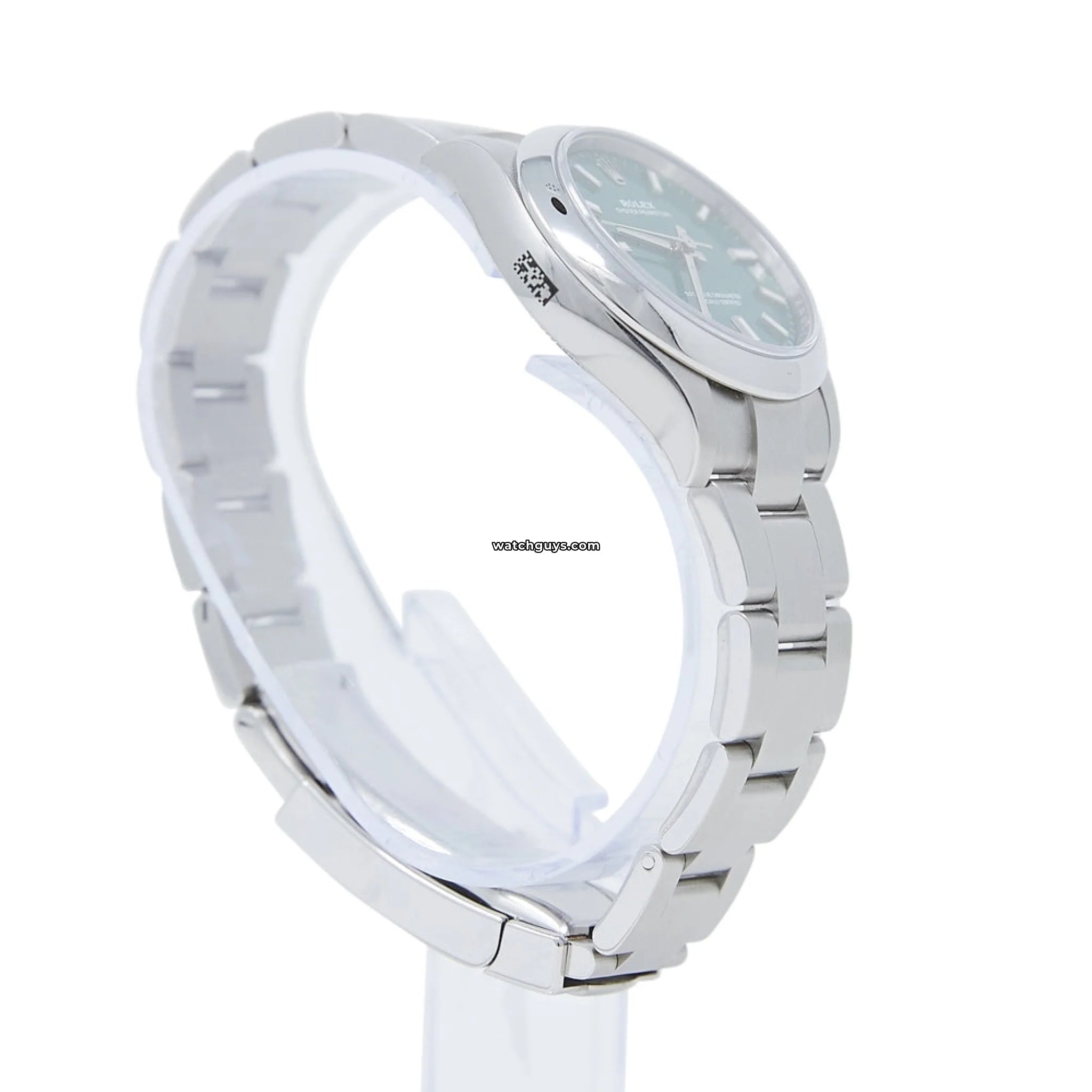 Authentic Rolex Oyster Perpetual 277200 Watch - 34mm Green Dial Stainless Steel - Luxury Dress Watch for Men & Women - Perfect for Business, Formal Events & Special Occasions