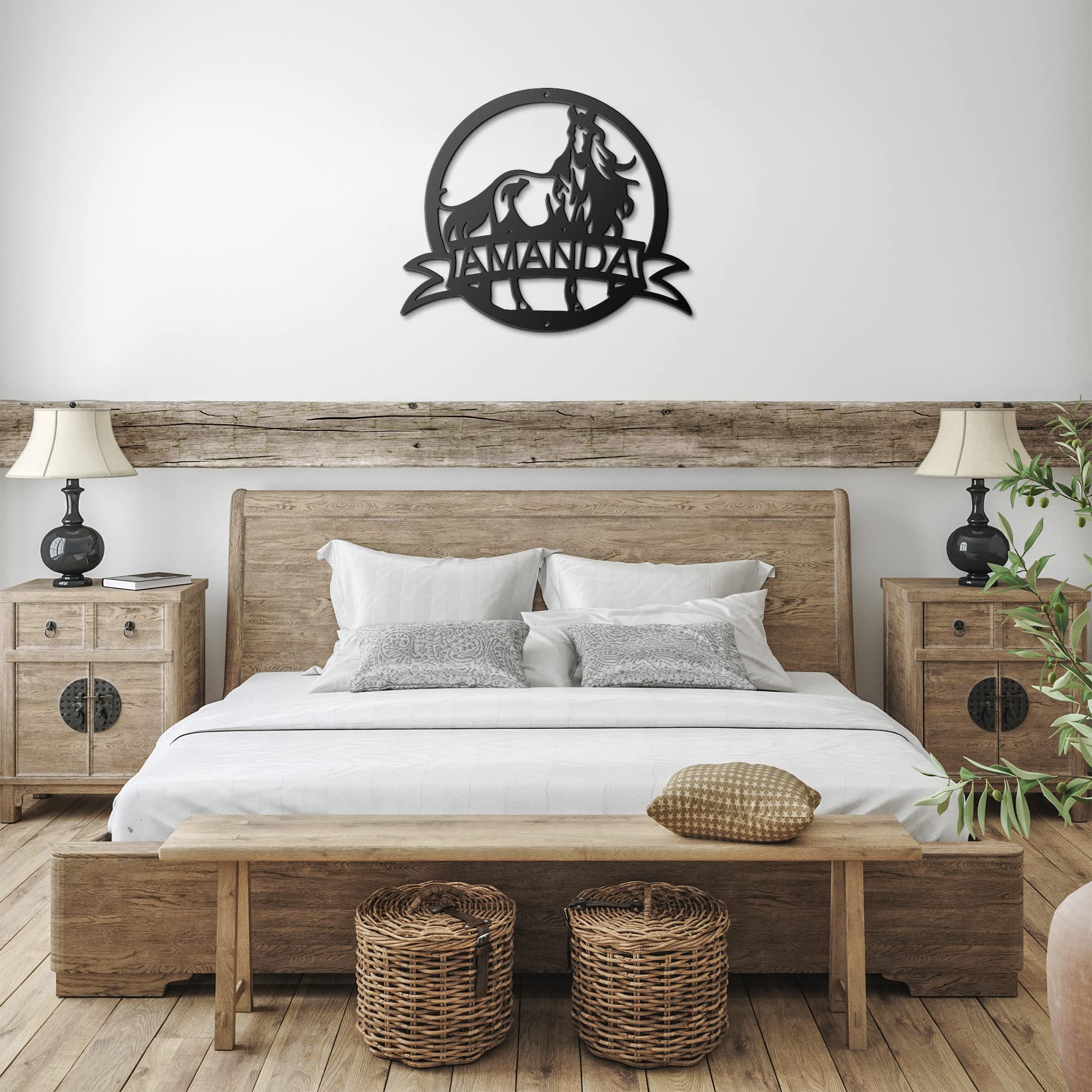 Custom Metal Sign - Personalized Metal Wall Art for Home, Office & Garage - Unique Housewarming & Wedding Gift - Outdoor & Indoor Decor - Perfect for Business Signs, Man Cave, Farmhouse Style (Sign 3)