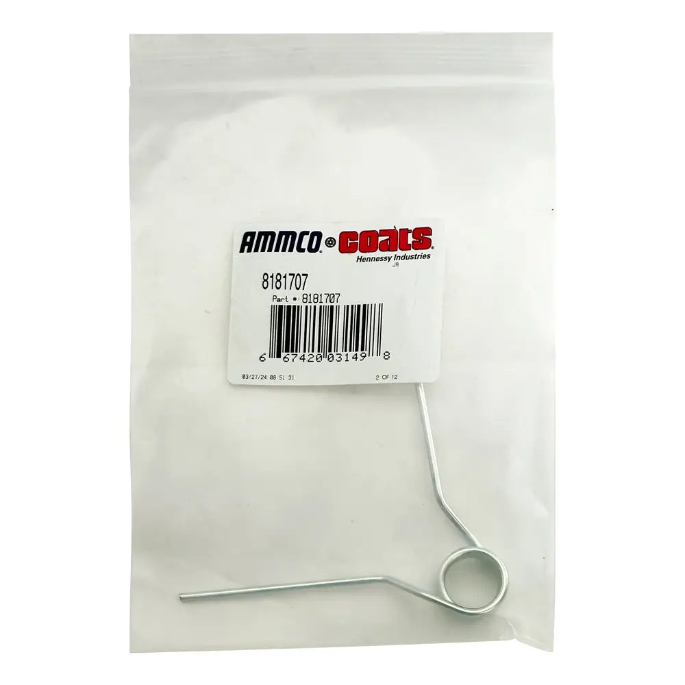 High-Quality OEM Return Torsion Spring for Tire Changer Machines - Part #8181707 | Perfect for Auto Repair Shops & Tire Service Centers